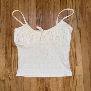 Creamy Scrunch Bust Tank